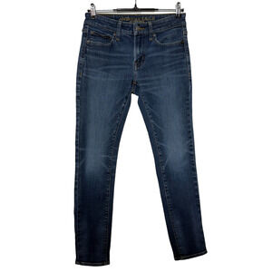 American Eagle Jeans Mens 29X32 Blue Skinny Extreme Flex 4 Dark Actual 29X30
